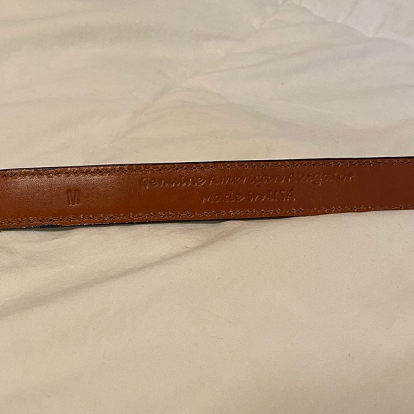 Cole Haan Genuine American Alligator Belt - Picture 7 of 9